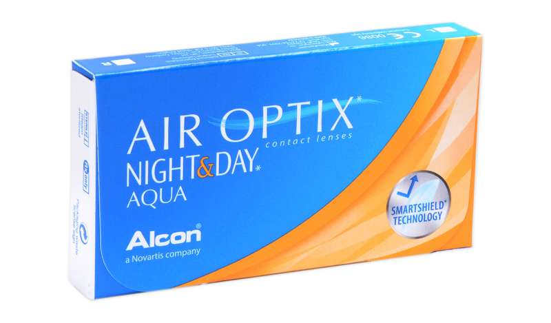 Контактные линзы Alcon AIR OPTIX NIGHT & DAY AQUA (1 шт.)