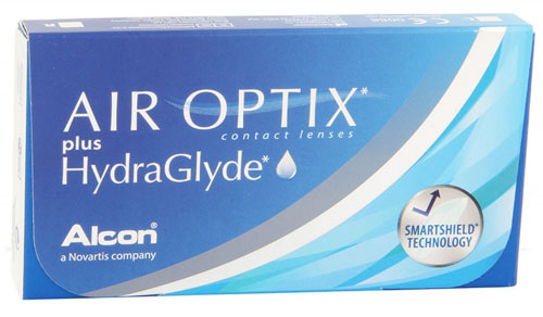 Контактные линзы Alcon AIR OPTIX PLUS HYDRAGLYDE (1 шт.)