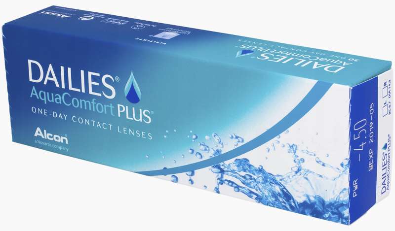 Контактные линзы DAILIES Aqua Comfort Plus (1 шт.)