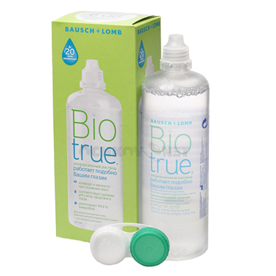 Раствор для линз Biotrue 120 мл