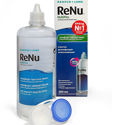 Раствор для линз ReNu MultiPlus 360 мл