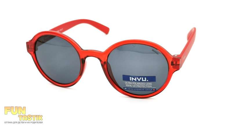 Детские солнцезащитные очки INVU K2910C