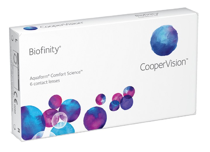 Контактные линзы Biofinity (1 шт.)