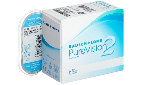 Контактные линзы Bausch Lomb PUREVISION 2 HD (1 шт.)