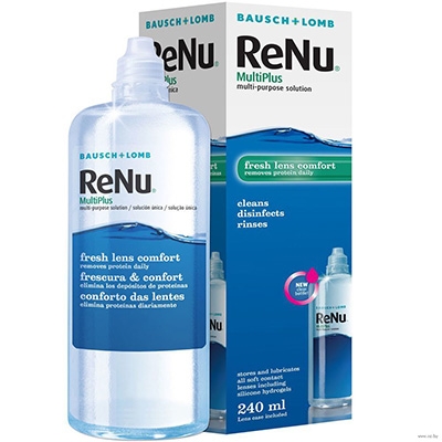 Раствор для линз ReNu MultiPlus 240 мл